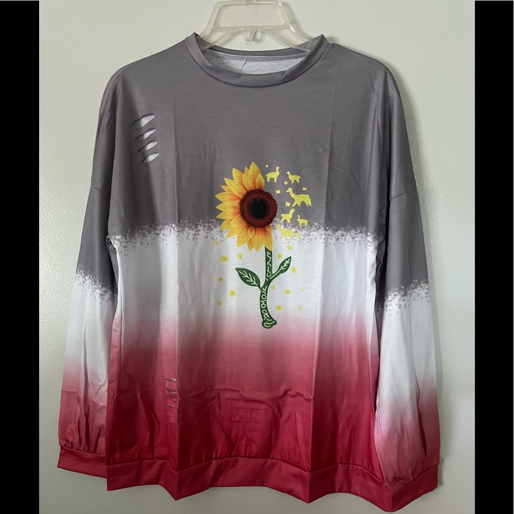 PRICE ⏬ NWT- SUNFLOWER SHIRT - SIZE LARGE